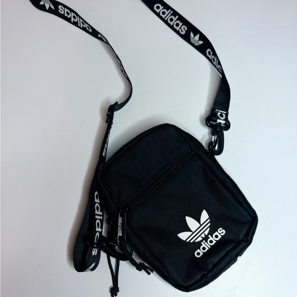 Adidas Black Crossbody Bag for Men